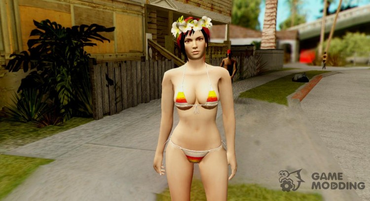 Mila Aloha wearing Bikini from doa5 for GTA San Andreas