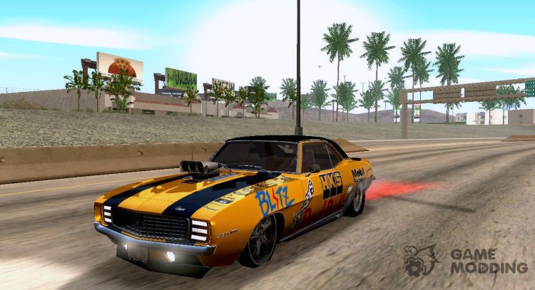 Chevrolet Camaro Drag Car Tuning for GTA San Andreas