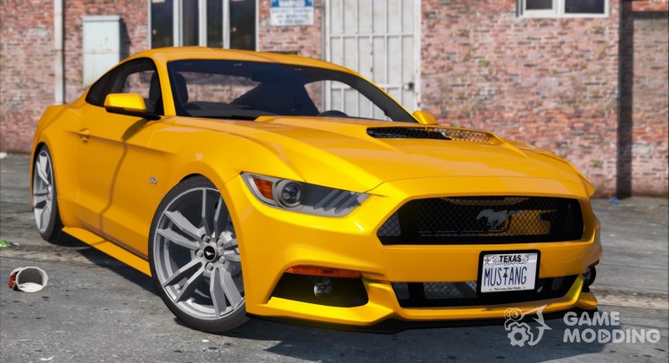 El Ford Mustang GT 2015 v1.1 para GTA 5