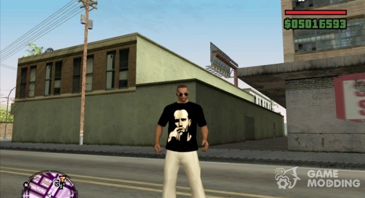 Футболка Джейсон Стэтхэм для GTA San Andreas