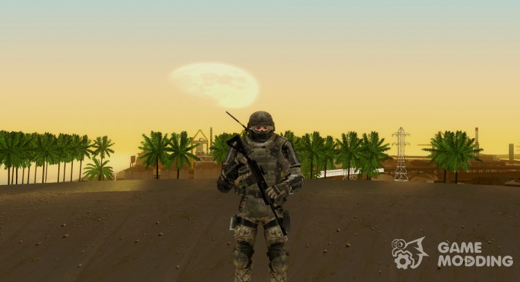 COD MW3 Heavy Commando для GTA San Andreas