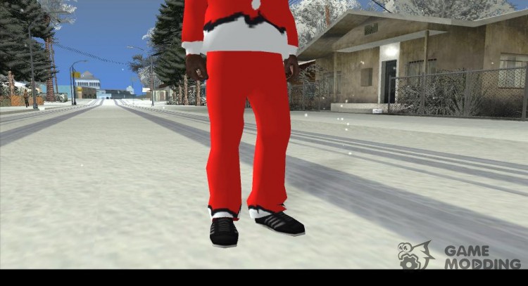 Красные штаны Санта Клауса для GTA San Andreas