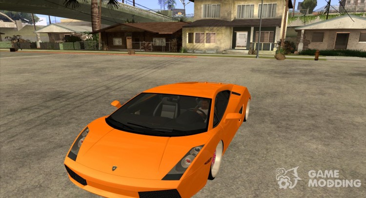 Lamborghini Gallardo White & Pink для GTA San Andreas