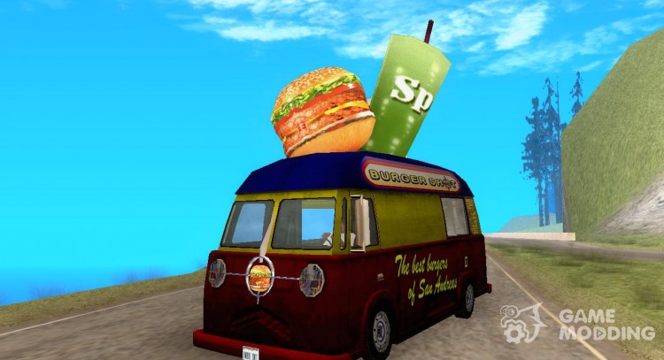 Burger Van for GTA San Andreas