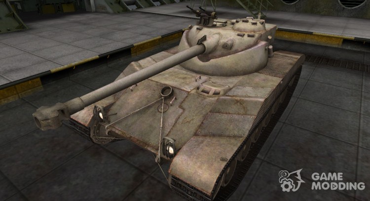 A deserted French skin for Bat Chatillon 25 t for World Of Tanks