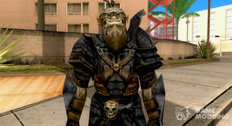 Орк - элитник из игры Готика 2 для GTA San Andreas