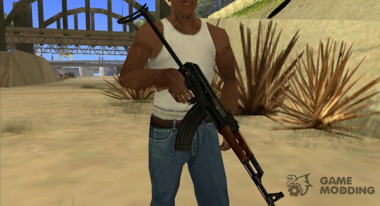 AK47 HD para GTA San Andreas
