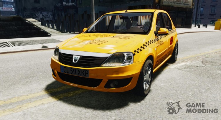 Dacia Logan Facelift Taxi para GTA 4