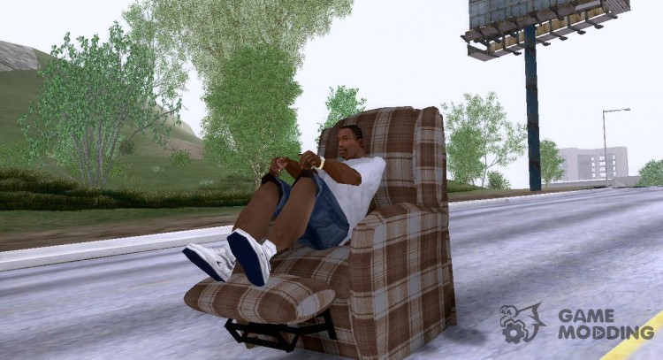 Кресло для GTA San Andreas
