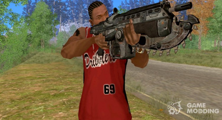M4 from Gears of War for GTA San Andreas