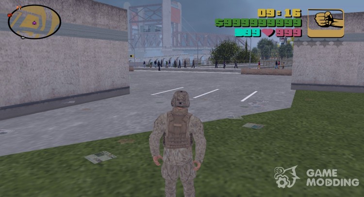 HUD Colors from VCS for GTA 3