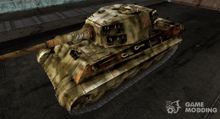 Skin for Panzer VIB Tiger II for World Of Tanks