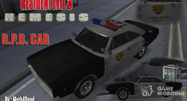 Полицейская машина R.P.D. для GTA San Andreas