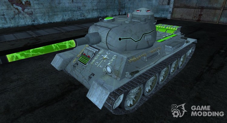 Skin for t-43 (Varhammer) for World Of Tanks