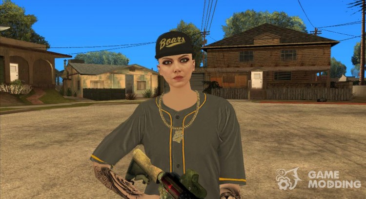 Female DLC Lowriders GTA Online для GTA San Andreas