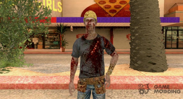 Зомби из Resident evil для GTA San Andreas