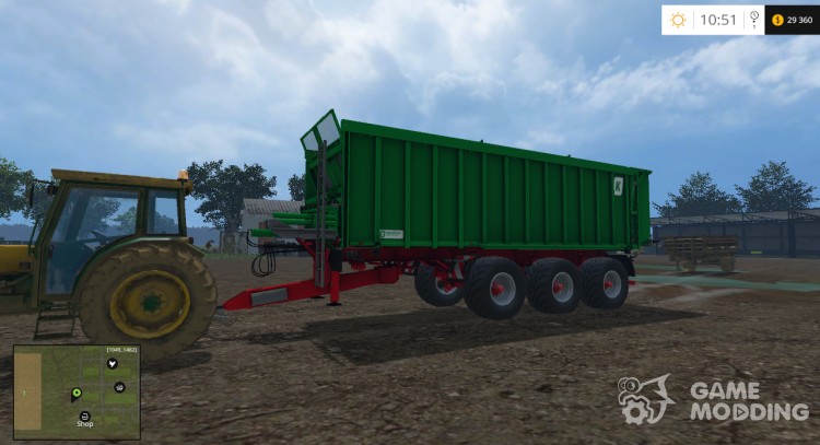 Kroeger Agroliner TAW 30 v1.0 для Farming Simulator 2015