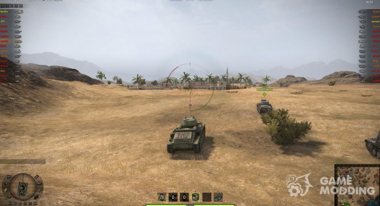 Mod command interface for World Of Tanks
