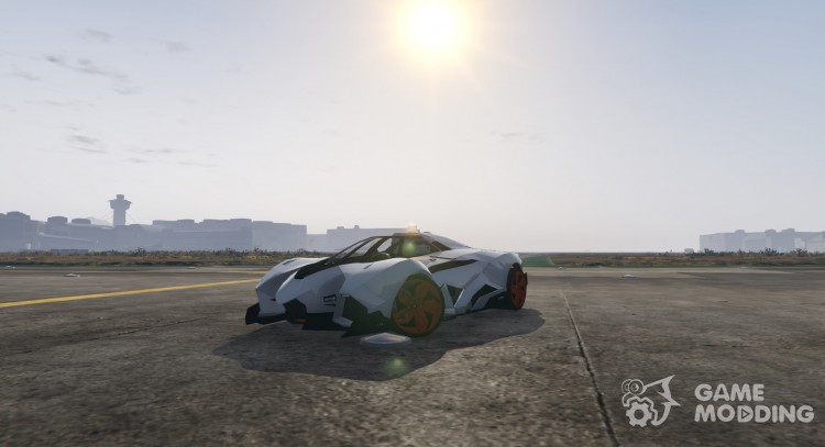 Lamborghini Egoista 1.2 для GTA 5