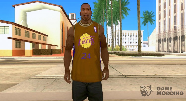 La forma de aca de Los Angeles Lakers para GTA San Andreas