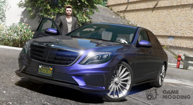 Mercedes-Benz S65 W222 1.4 для GTA 5