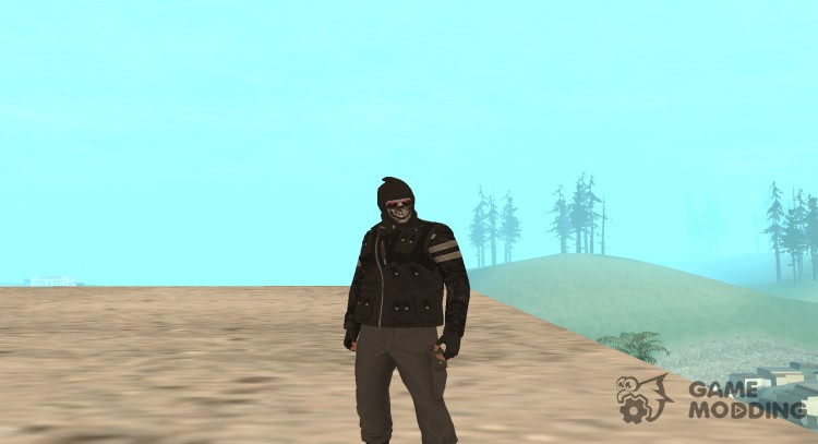 Skin de GTA Online (Robos) para GTA San Andreas