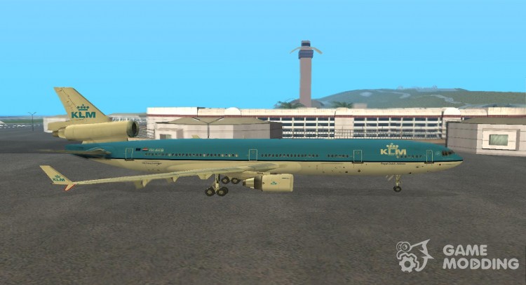 The McDonnell Douglas MD-11, KLM for GTA San Andreas