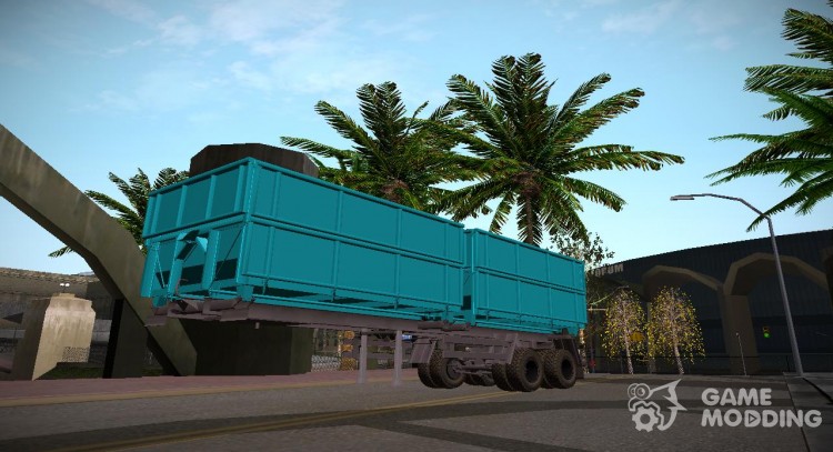 Полуприцеп МАЗ с Farming Simulator 2015 для GTA San Andreas