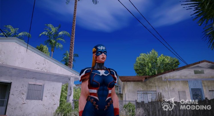 Marvel Future Fight - Captain America (2099) para GTA San Andreas