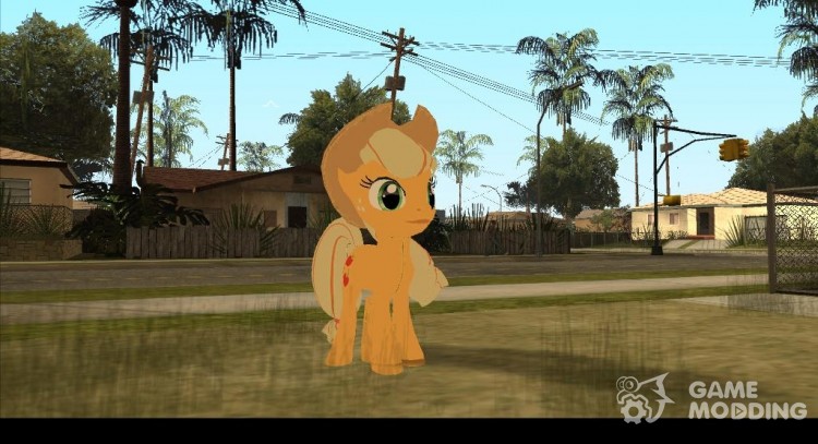 Applejack (My Little Pony) for GTA San Andreas