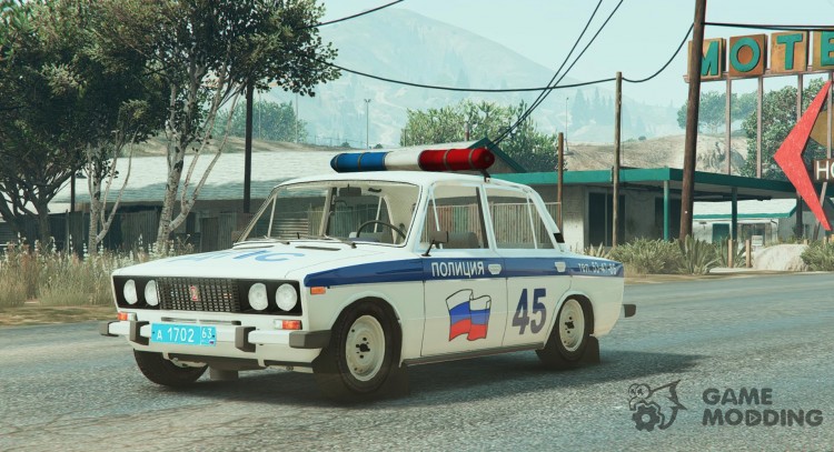 ВАЗ 2106 полиция для GTA 5