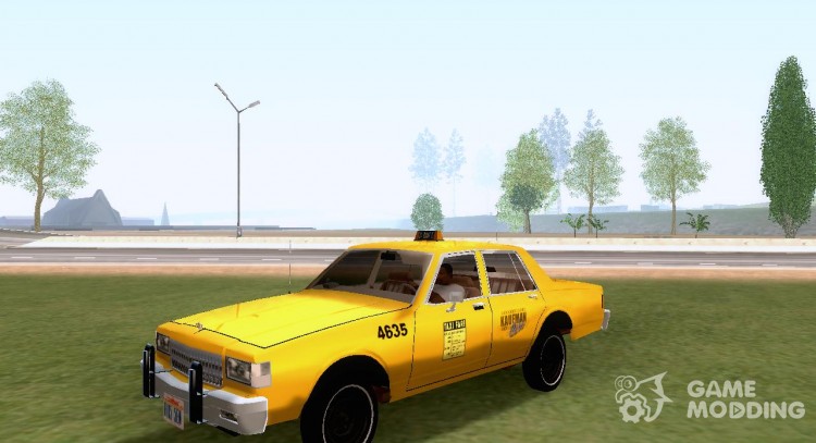 1986 Chevrolet Caprice Taxi for GTA San Andreas