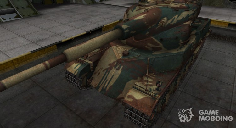 Французкий новый скин для AMX 50 120 для World Of Tanks