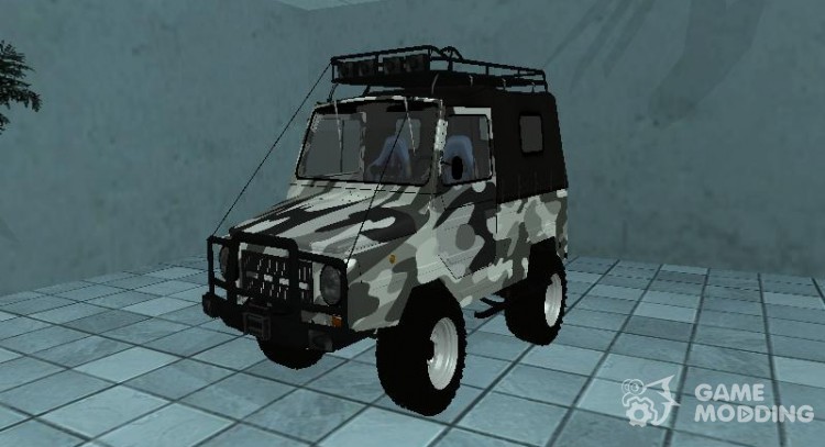 Luaz 969 m Winter camouflage for GTA San Andreas