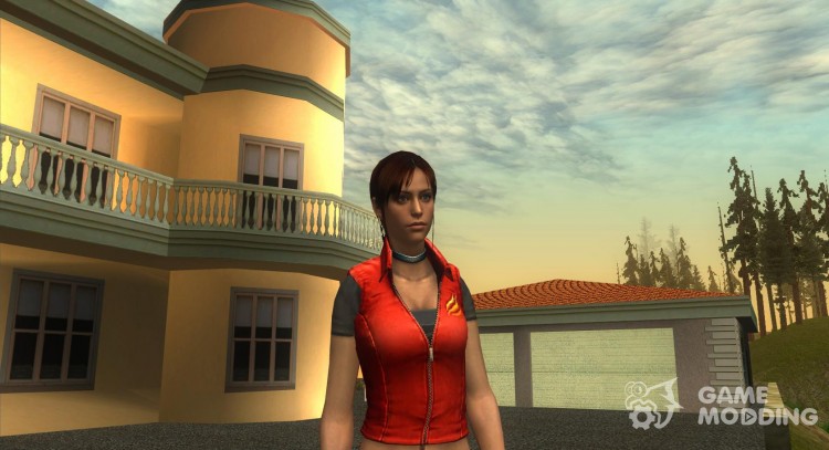 Claire redfield de Resident Evil para GTA San Andreas