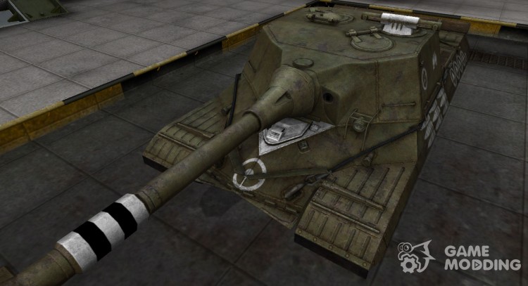 Breaking through the compass zone Object 268 for World Of Tanks