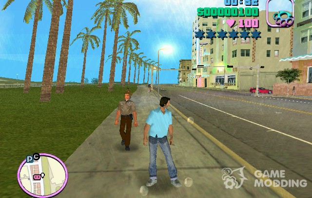 Casual clothing (Blue) for GTA Vice City