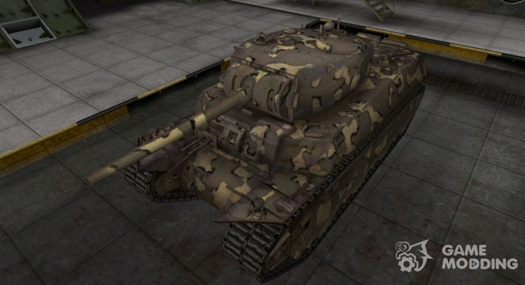 Simple skin M6 para World Of Tanks