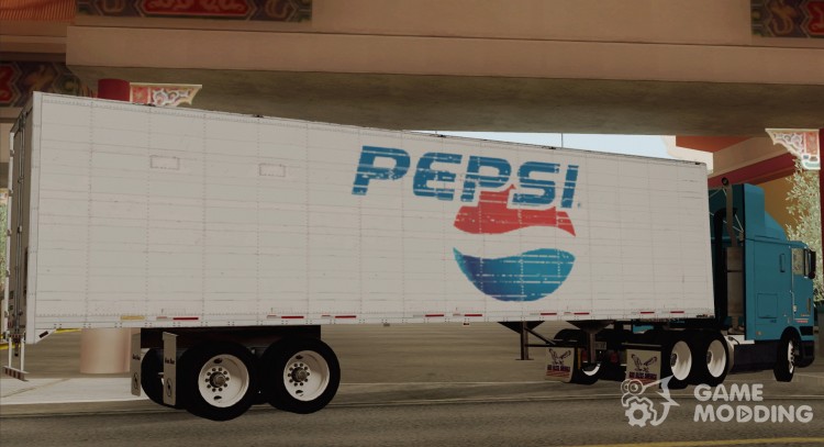 El remolque de un camión refrigerado v.2 (IVF) para GTA San Andreas