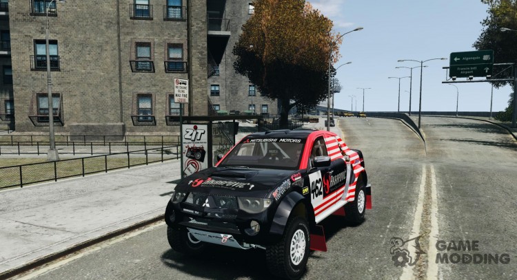 Mitsubishi L200 Rally para GTA 4