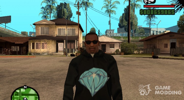 Толстовка Diamond Role Play для GTA San Andreas