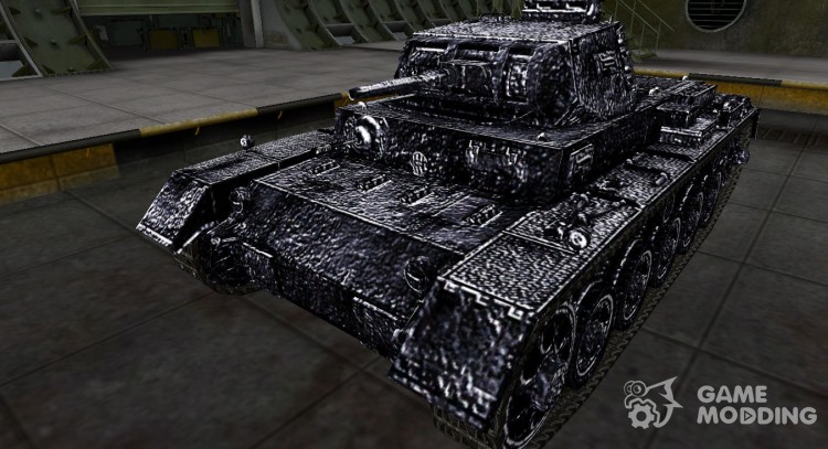 Темный скин для PzKpfw III Ausf. A для World Of Tanks