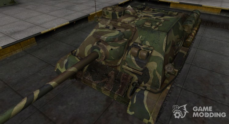 Skin para el tanque de la urss, el su-100 para World Of Tanks