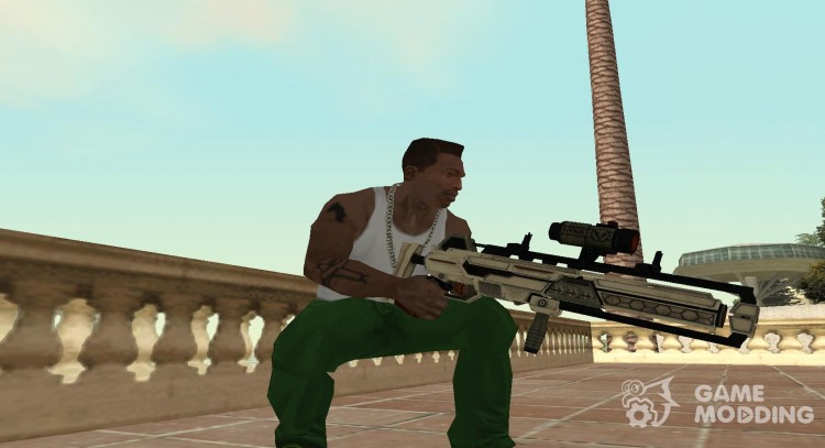 Viper Laser Rifle from Saints Row The Third для GTA San Andreas