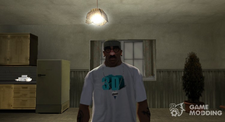 La camiseta 3D para GTA San Andreas
