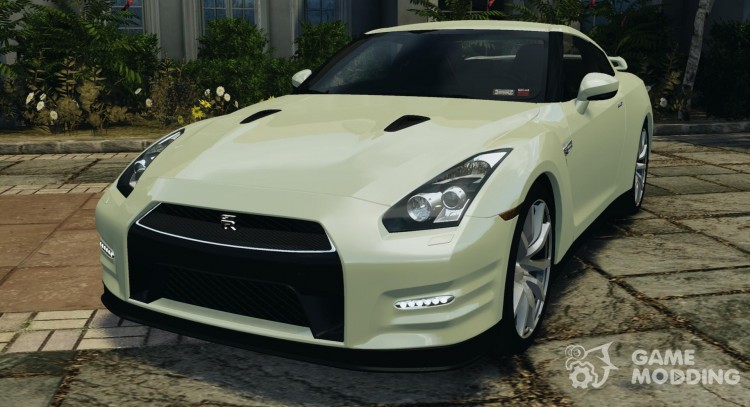 Nissan GT-R 2012 Black Edition для GTA 4