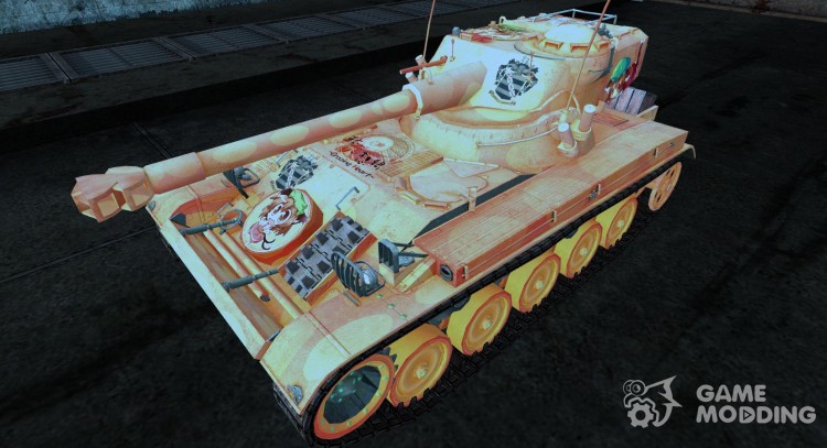 Skin for AMX 13 75 No. 19 for World Of Tanks