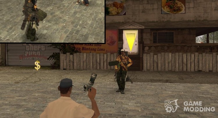 Photographed Screenshoot for GTA San Andreas
