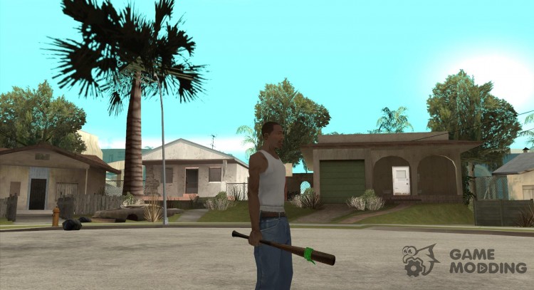 Brocas con un brazalete verde para GTA San Andreas