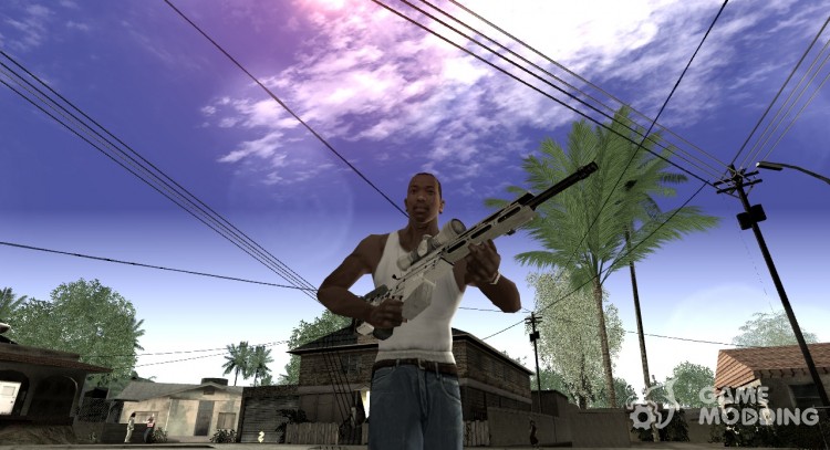 Снайперская винтовка MSR для GTA San Andreas
